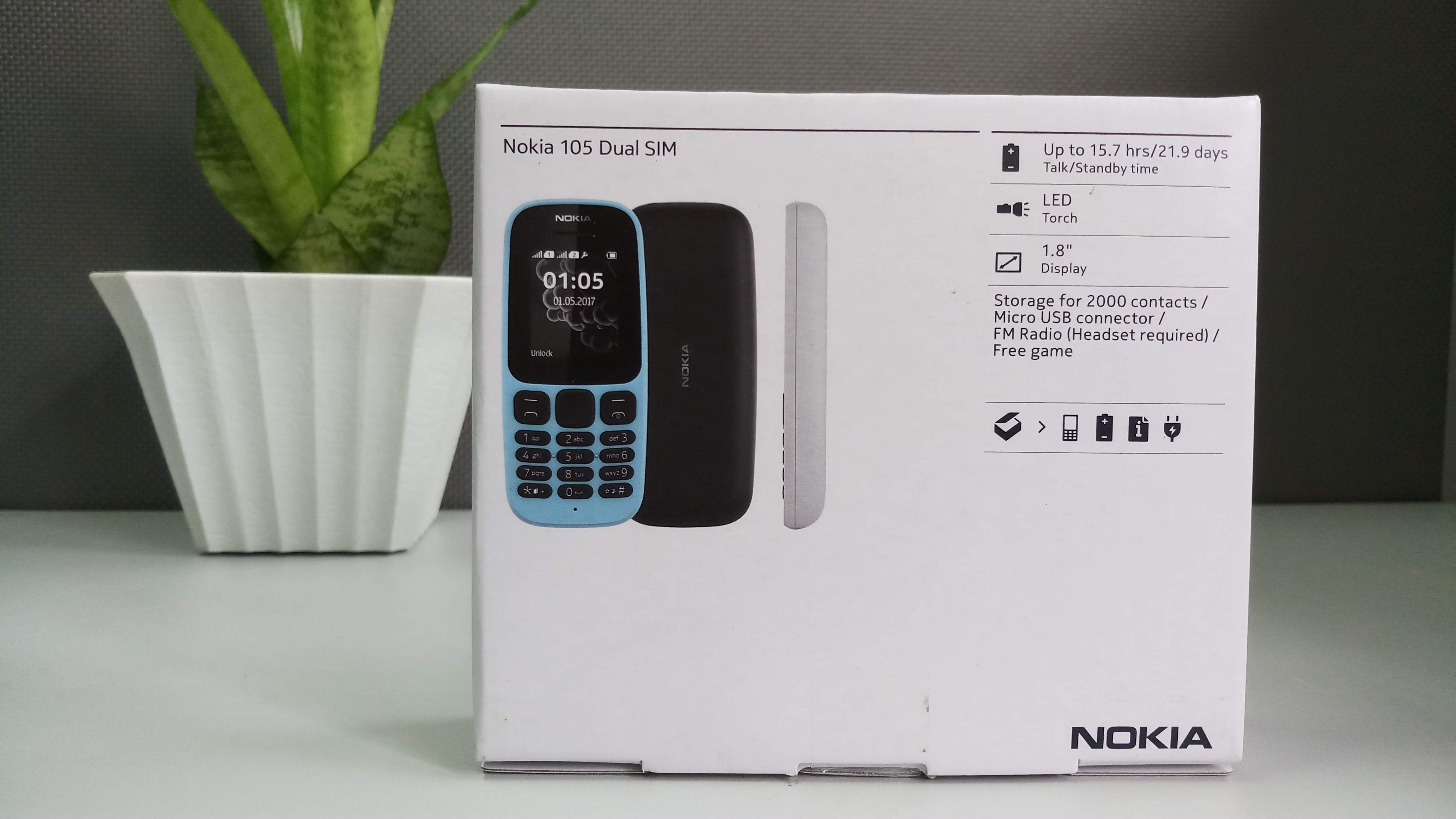 Nokia 105 Dual Sim (2017) chính hãng giá rẻ
