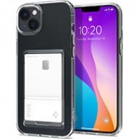 Ốp lưng Spigen Crystal Slot Dual iPhone 14 Plus Clear