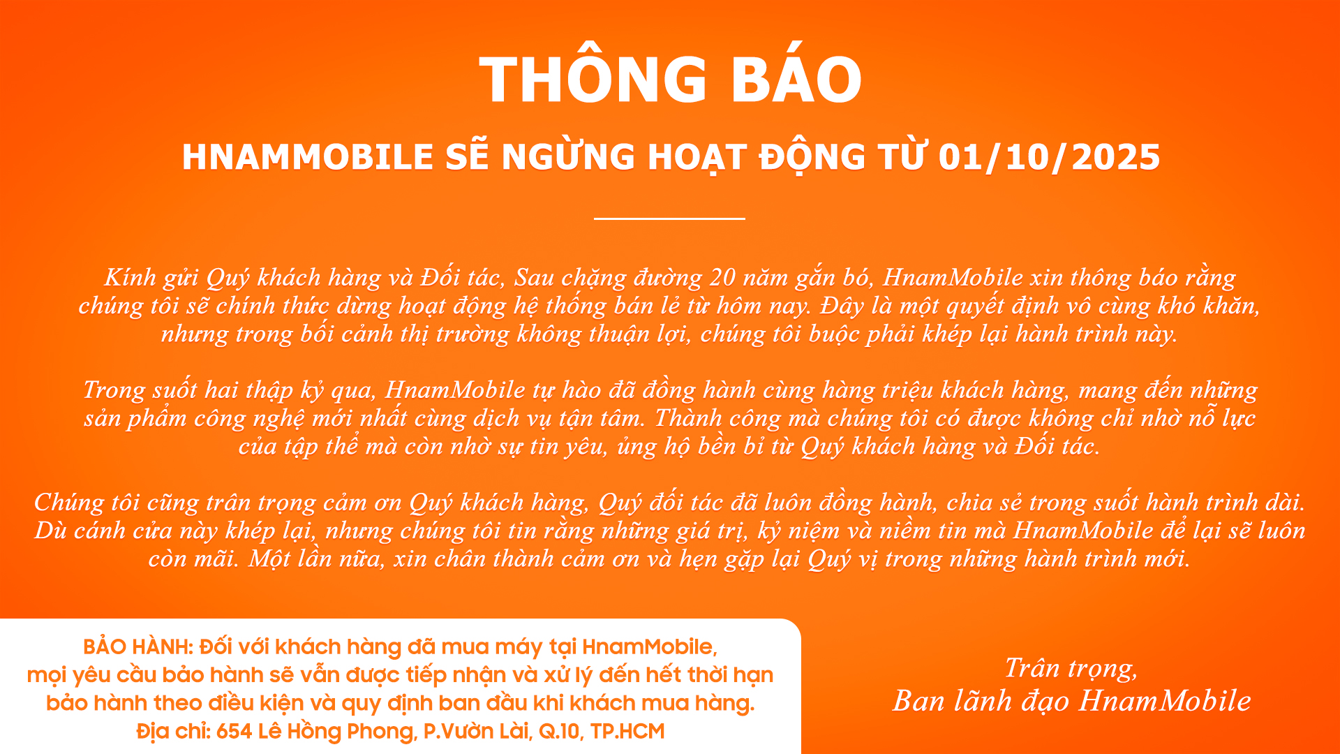 Thông báo